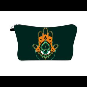 Hamsa/Evil Eye Protection Make Up Bag